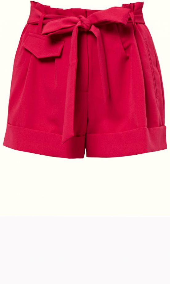 ASOS Red Tie Shorts