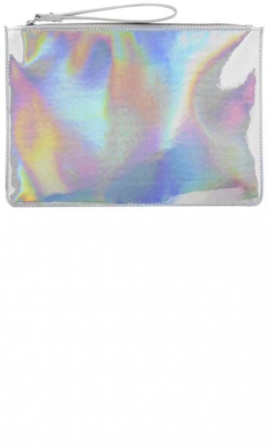 New Look Summer 2013 Mirror Zip Clutch, £12.99