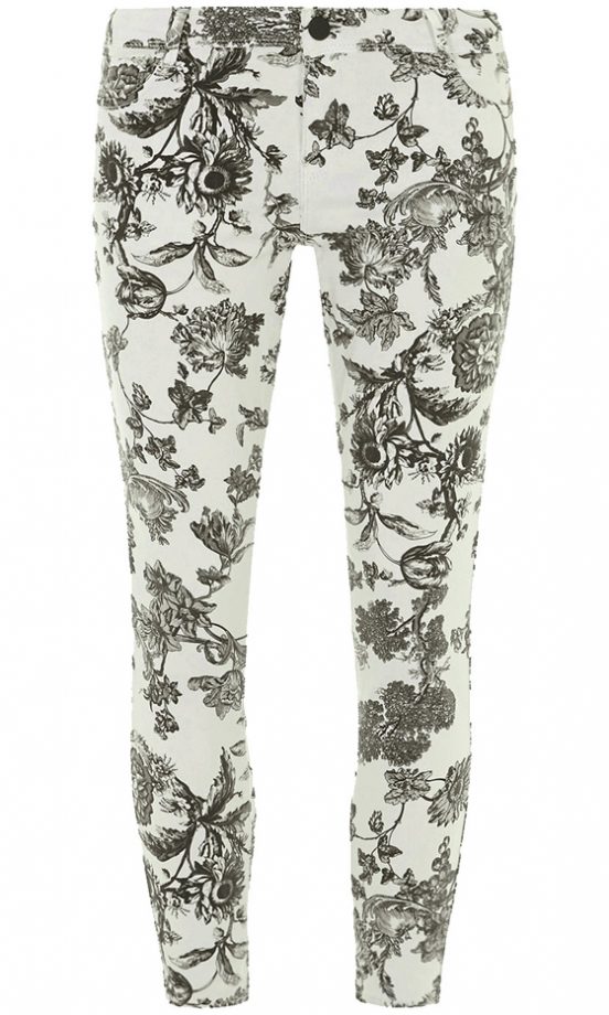 Dorothy Perkins Summer 2013 Floral Ankle Grazer Trousers, £28