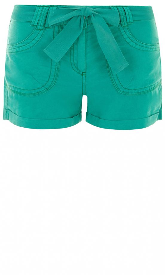 Dorothy Perkins Summer 2013 Emerald Linen Shorts, £20