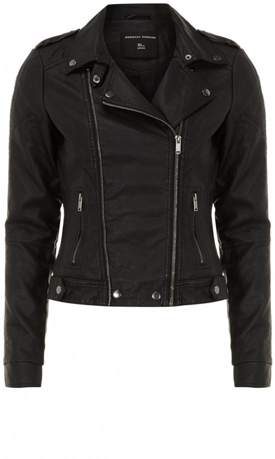 Dorothy Perkins Summer 2013 Black Biker Jacket, £49