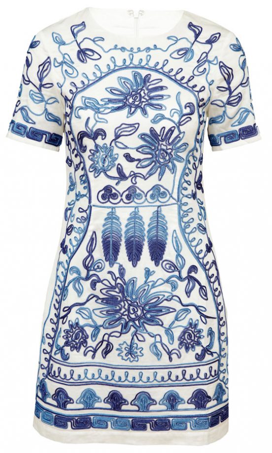 ASOS Cornelli Trim Shift, £85