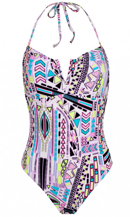 Dorothy Perkins Summer 2013 Geo Aztec Swimsuit, £26