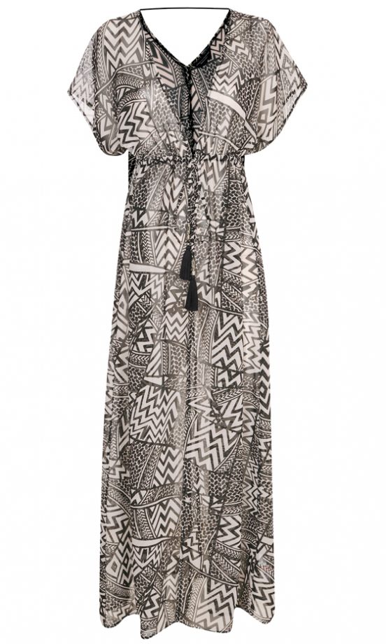Dorothy Perkins Summer 2013 Geo Aztec Maxi Kaftan, £24