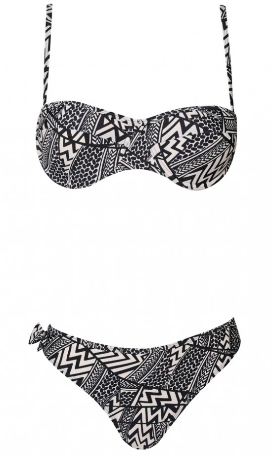 Dorothy Perkins Summer 2013 Geo Print Balconette Bikini, £23