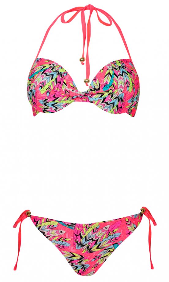 Dorothy Perkins Summer 2013 Feather Twist Front Bikini, £23