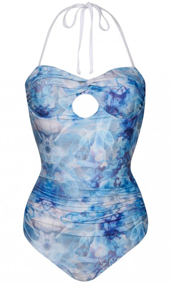 Dorothy Perkins Summer 2013 Smoke Print Swimsuit, £26