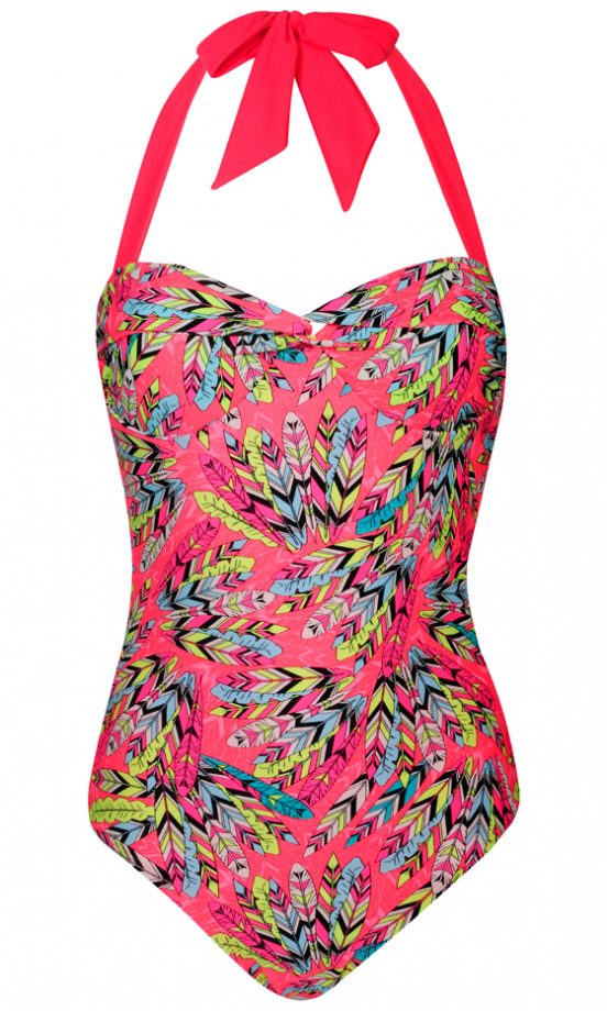 Dorothy Perkins Summer 2013 Feather Swimsuit