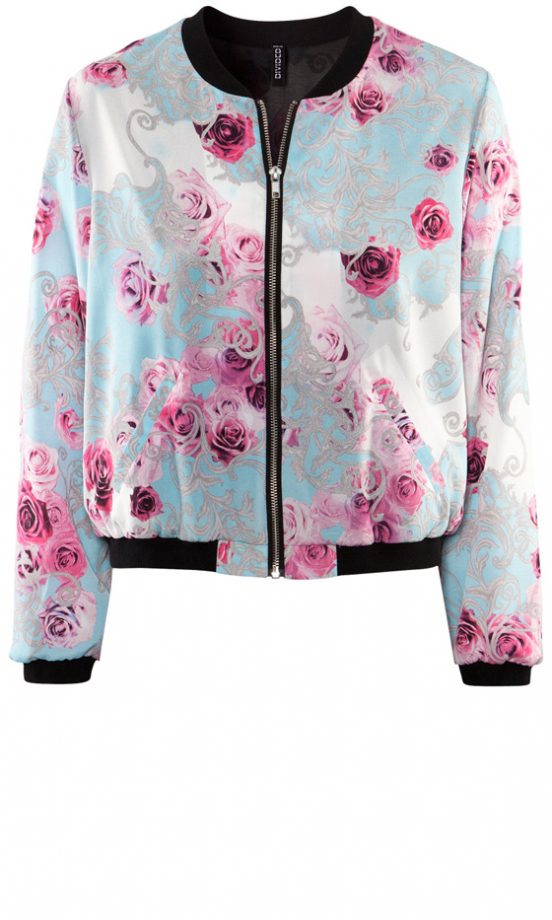 H&M Silk Bomber, £19.99
