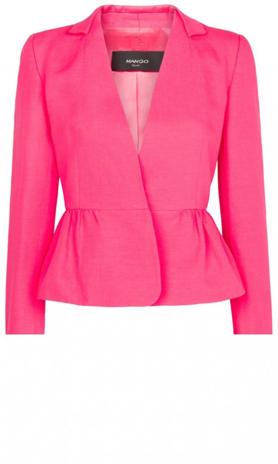 Mango Peplum Blazer, £47.99