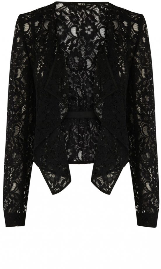 Oasis Lace Shrug, £45