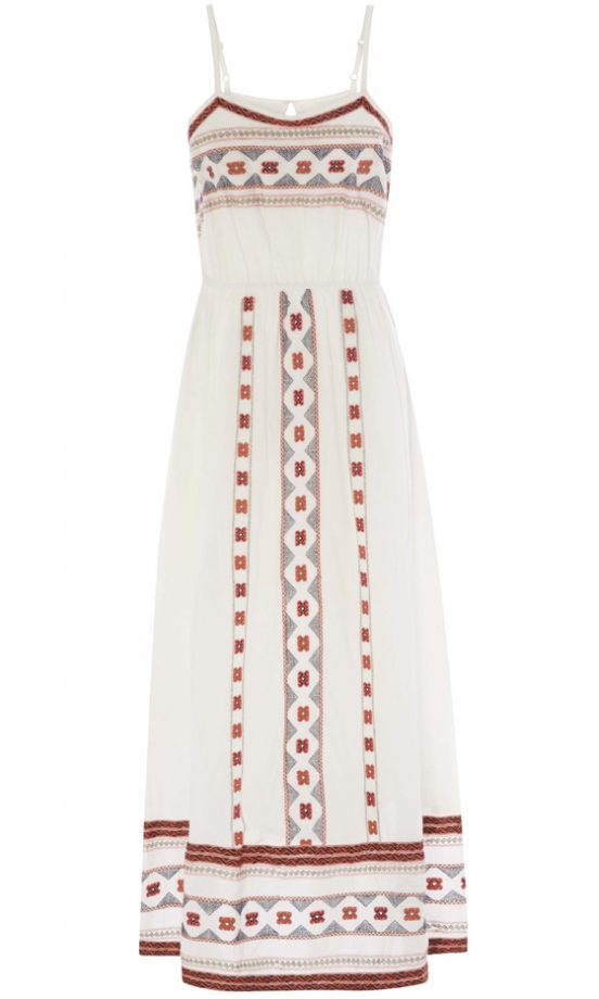 Matalan Summer 2013 Embroidered Maxi Dress