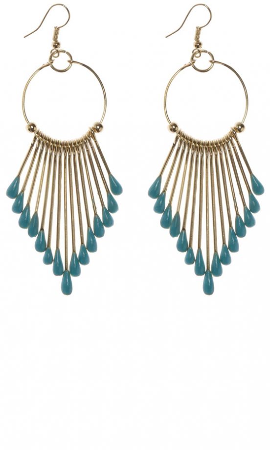 Matalan Summer 2013 Fan Earrings