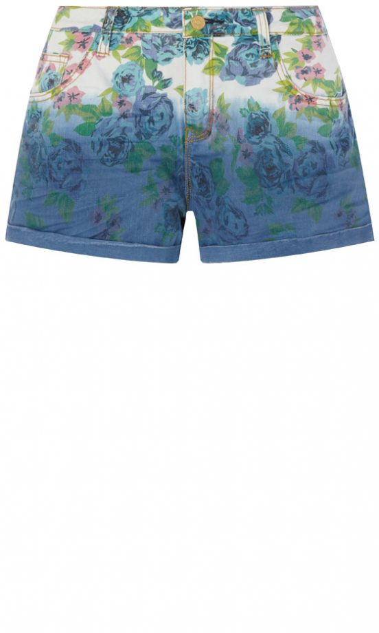 Matalan Summer 2013 Floral Print Denim Shorts, £12