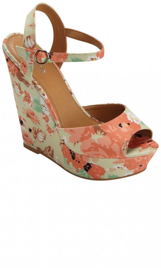Matalan Summer 2013 Floral Wedges