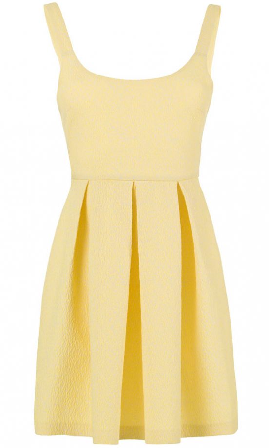 Zara Summer 2013 Yellow Prom Dress