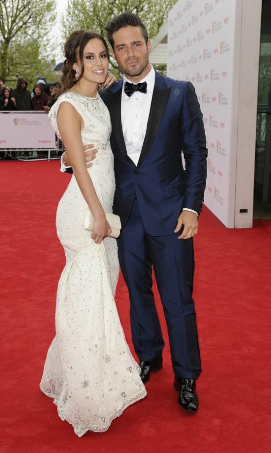 Spencer Matthews And Lucy Watson At The TV Baftas, 2013