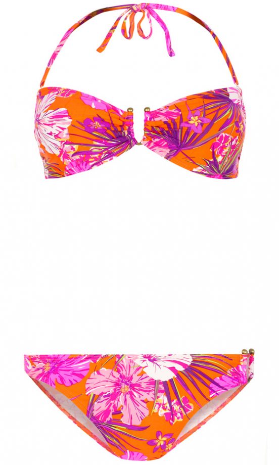 New Look Summer 2013 Floral Bikini Top And Bottoms