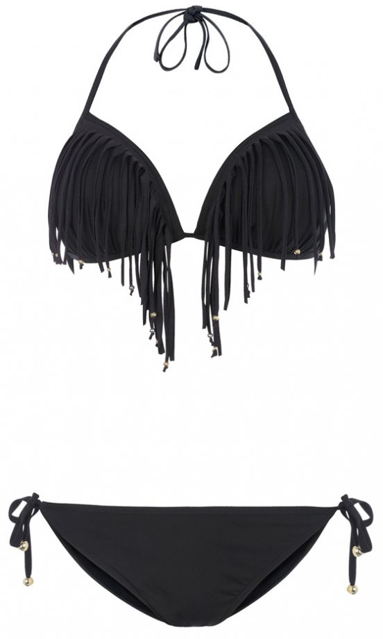 New Look Summer 2013 Fringe Bikini Top And Bottoms