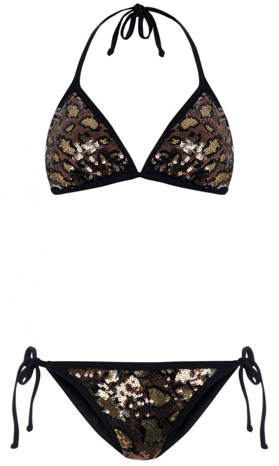 New Look Summer 2013 Printed Bikini Top, £14.99 And Bottoms, £18.99
