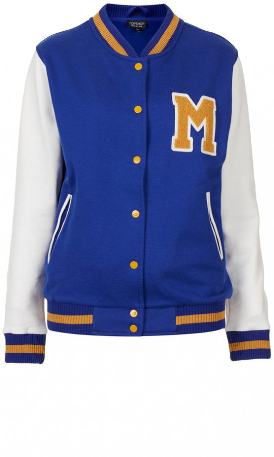 Topshop Varsity Bomber, £45