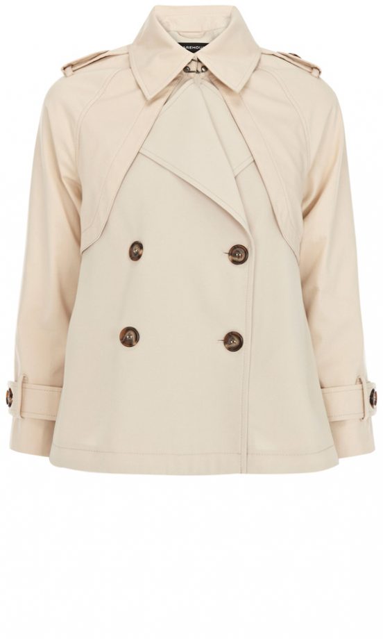 Warehouse Cropped Mac, £65
