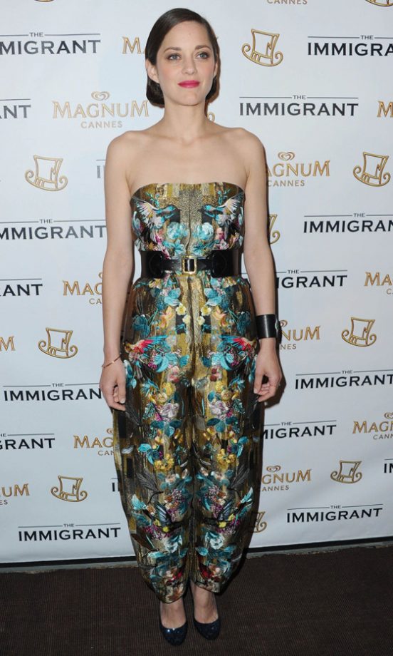 Marion Cotillard At 'The Immigrant' Film Screening At Cannes Film Festival, 2013
