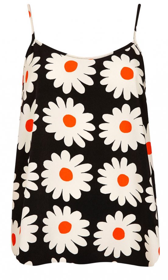 Topshop Daisy Print Cami Top, £26