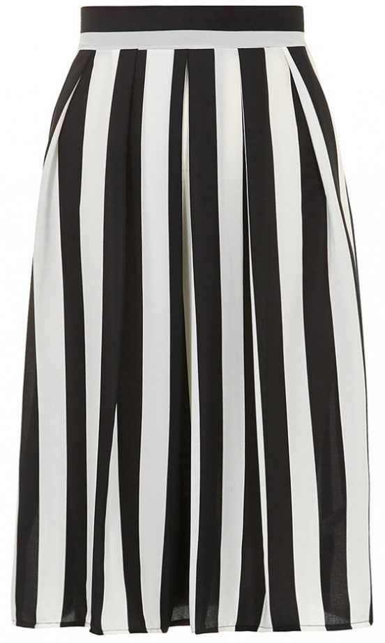 Dorothy Perkins Stripe Midi Skirt, £22