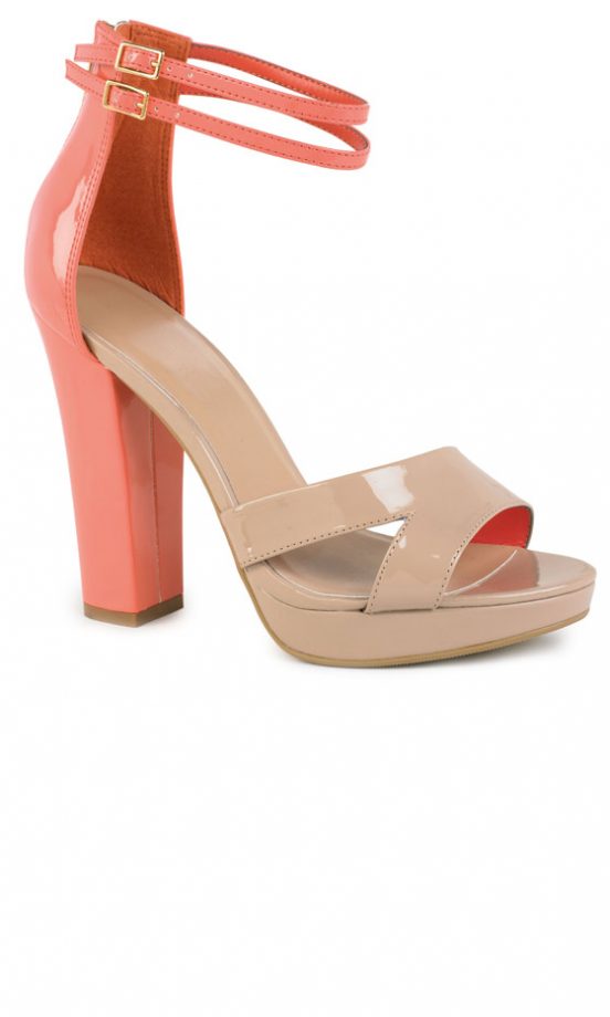 F&F At Tesco Double Strap Heels