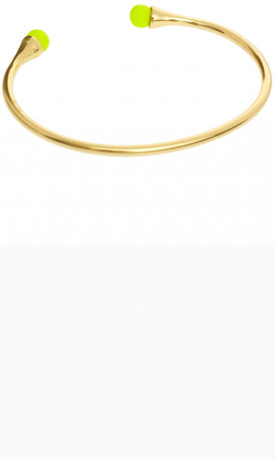 Neon Detail Cuff Bracelet, £12