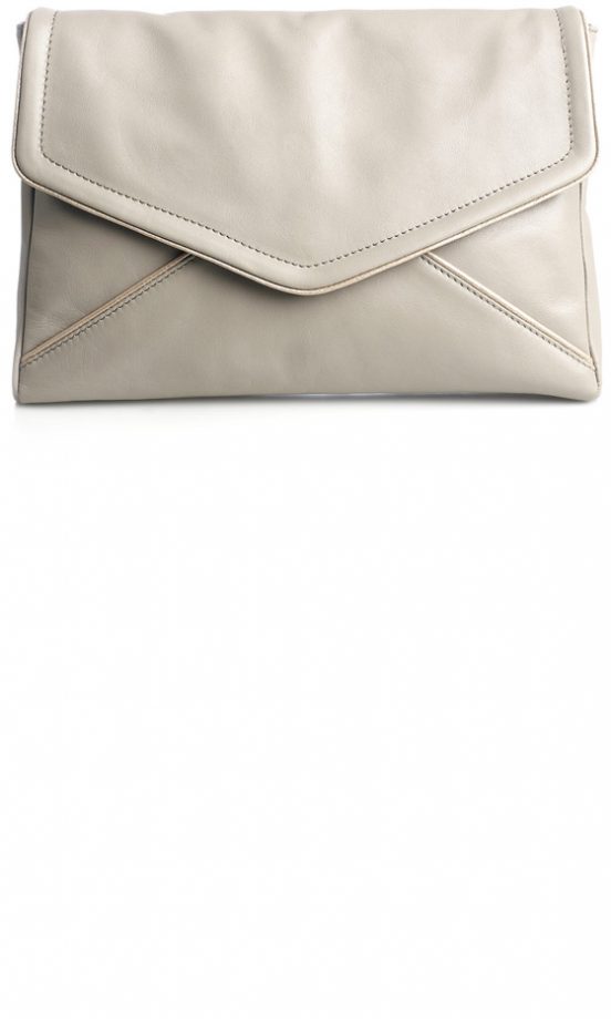 Jigsaw White Clutch, £129