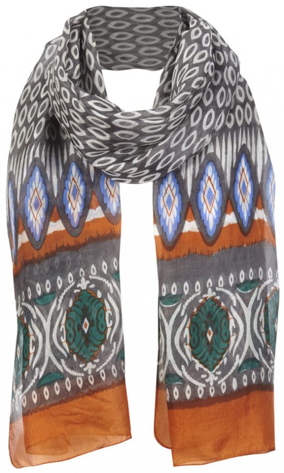 Jigsaw Print Scarf, £39