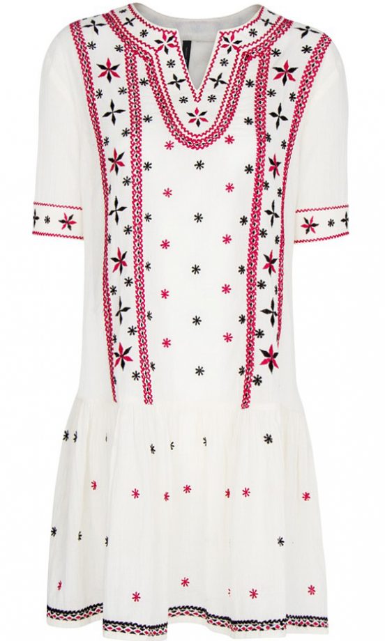 Mango Embroidered Dress, £34.99
