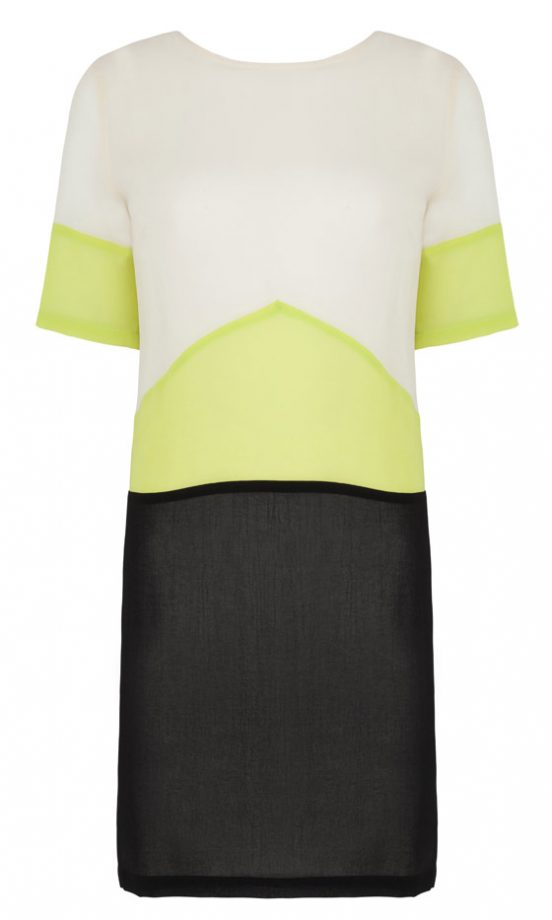 Marks And Spencer Colour Block Dress, £39.50