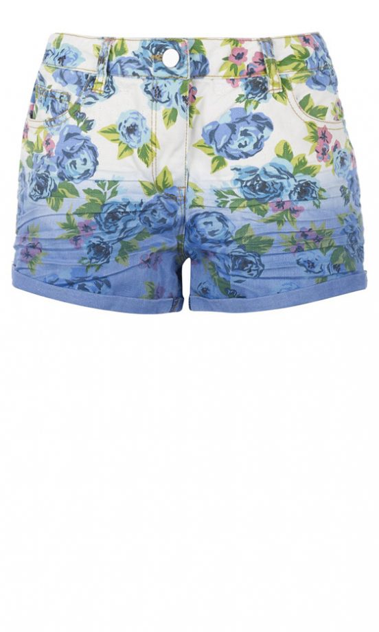 Matalan Floral Printed Denim Shorts, £12