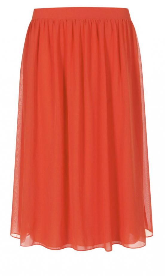 Matalan Chiffon Midi Skirt, £14