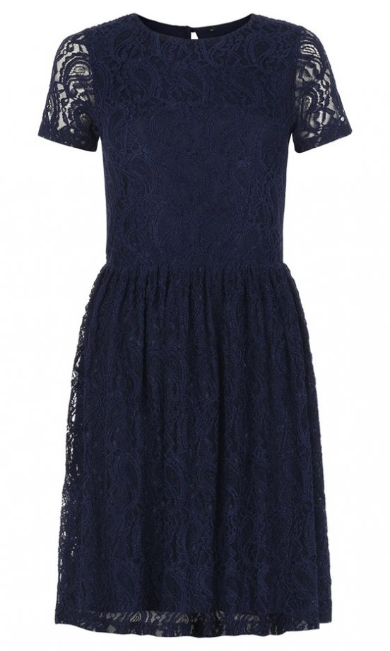 Matalan Navy Lace Dress, £20