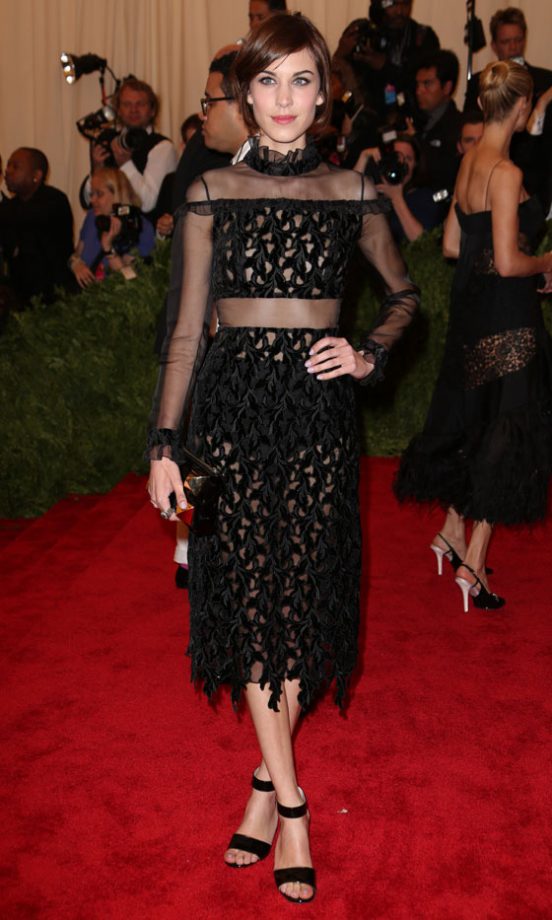 Alexa Chung At The Met Ball, 2013