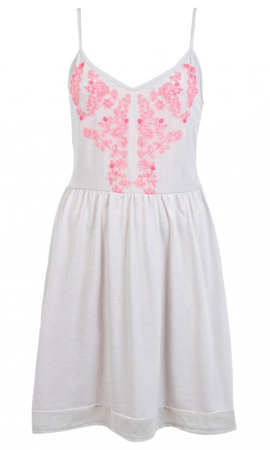 Miss Selfridge Neon Detail Dress, £28
