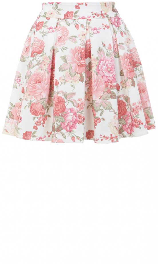 Miss Selfridge Floral Skirt, £35