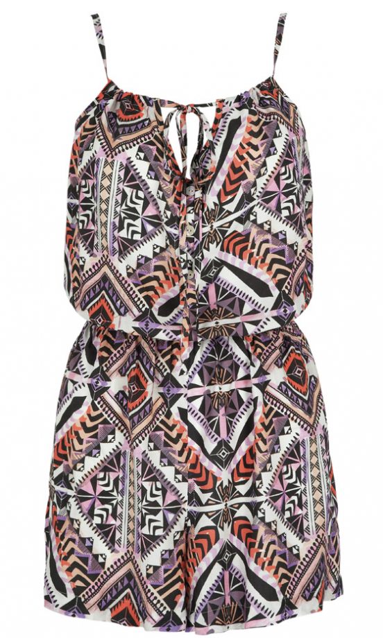 Next Summer 2013: Tribal Playsuit, £22