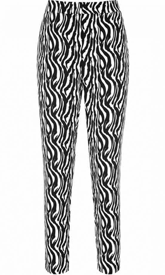 Reiss Zebra Print Capri Pants, £110
