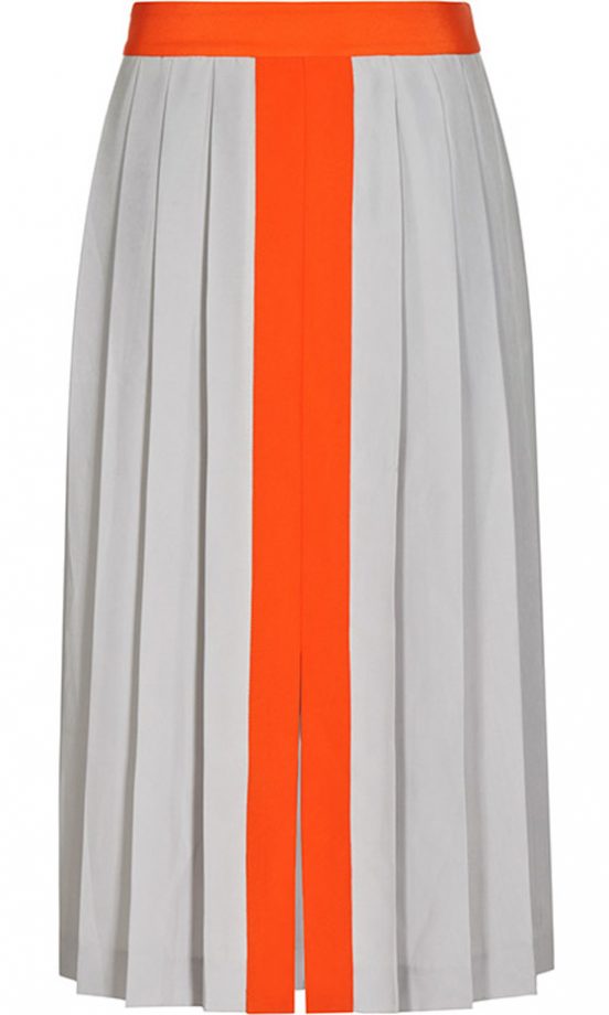 Reiss Orange Stripe Skirt, £110