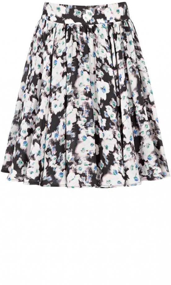 Reiss Daisy Print Skirt, £110