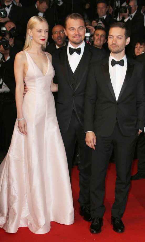Carey Mulligan, Leonardo DiCaprio And Tobey Maguire At The Cannes Film Festival 2013