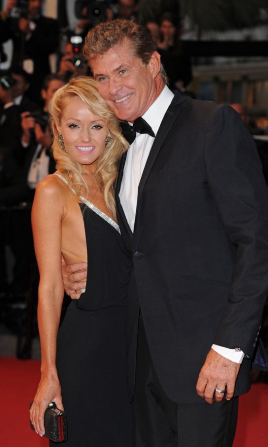 David Hasselhoff And Hayley Roberts At The Cannes Film Festival 2013