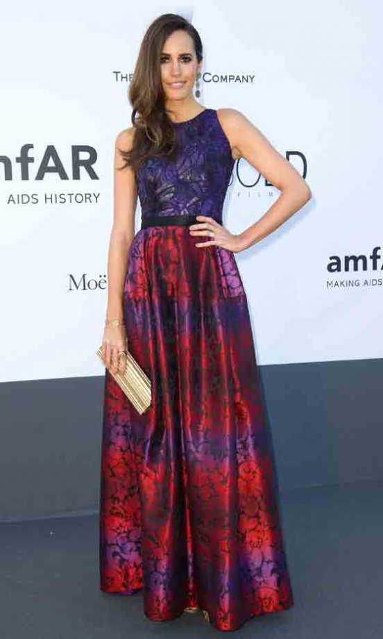 Louise Roe At The AmfAR Gala At Cannes Film Festival, 2013