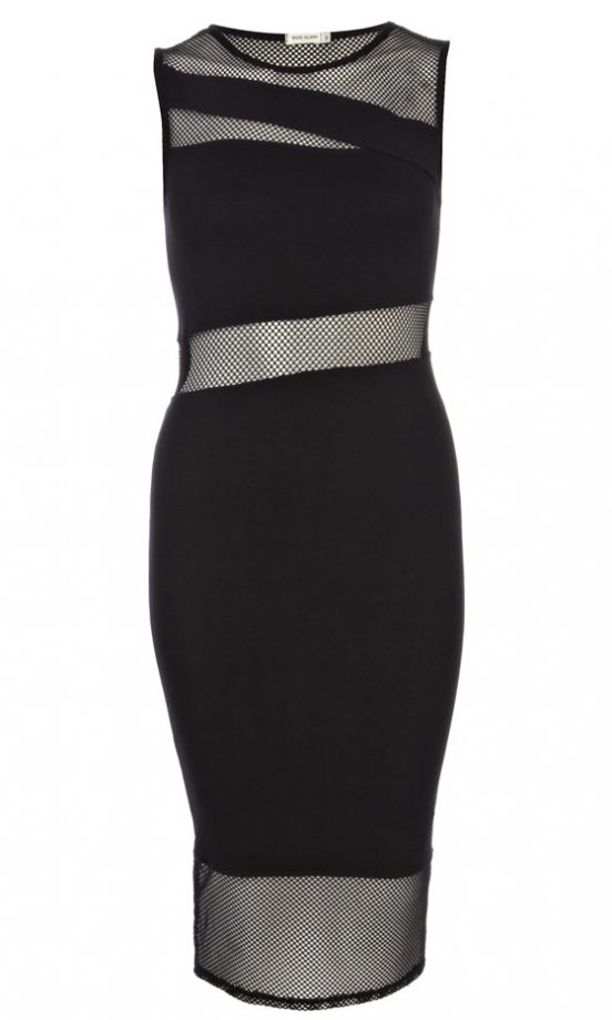 River Island Cut Out Bodycon Dress