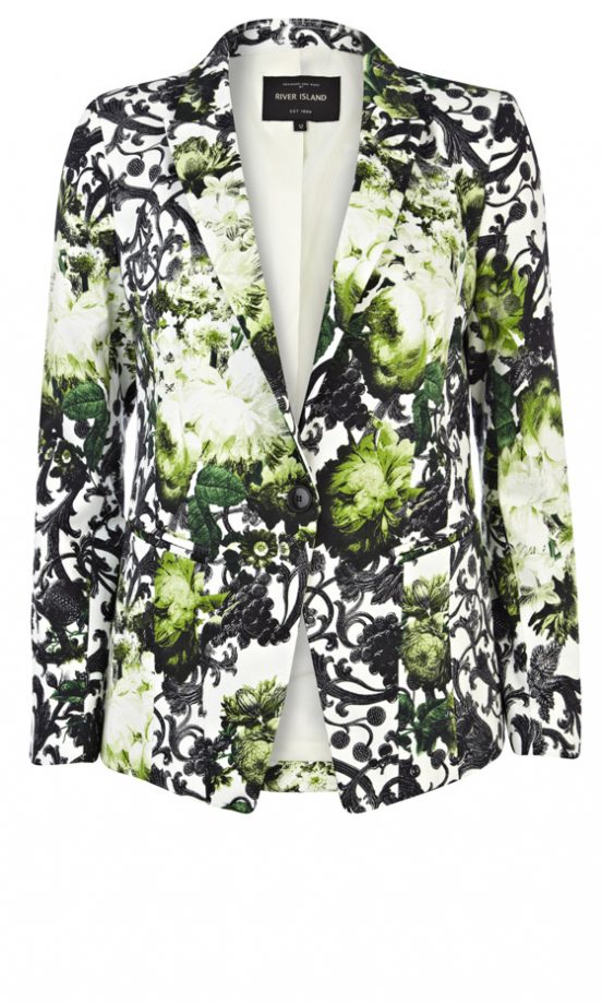 River Island Printed Blazer, £55